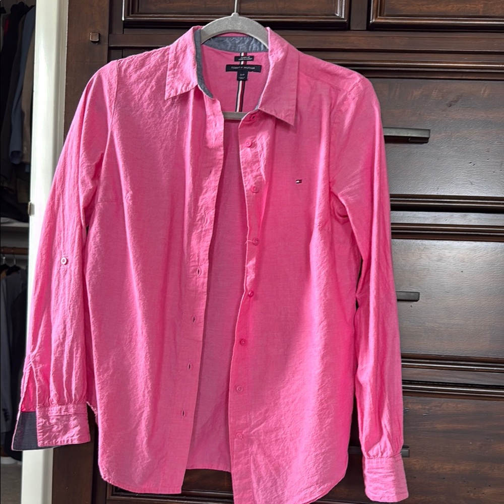 Tommy Hilfiger Women’s Pink Shirt